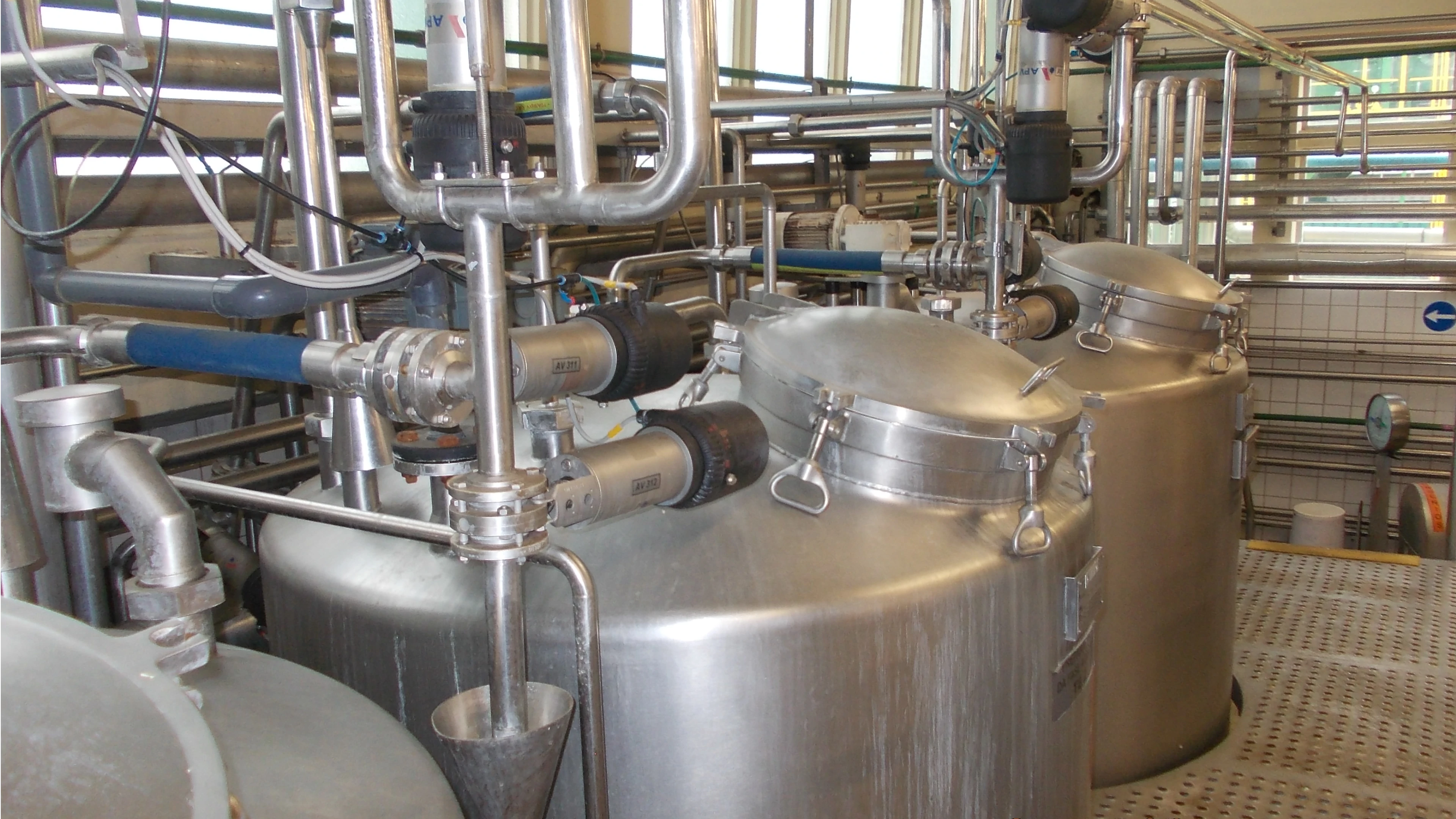 BTL Mixers in stainless stell - Food Industry